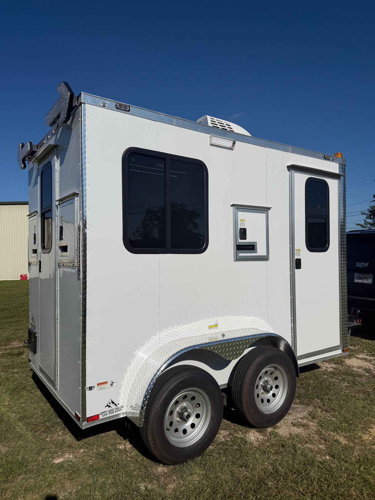 6X10  Fiber Splicing Trailer