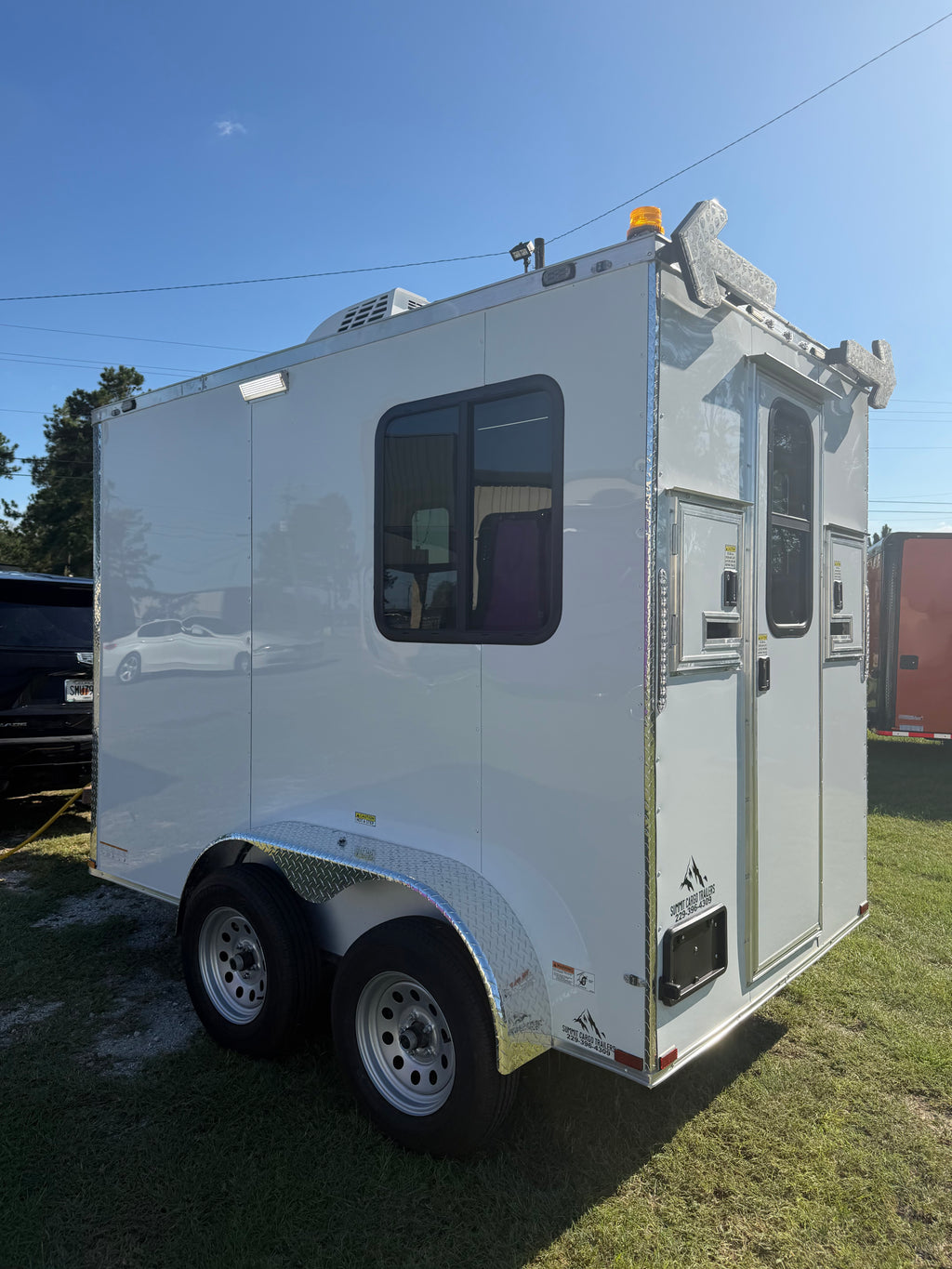 6X10  Fiber Splicing Trailer