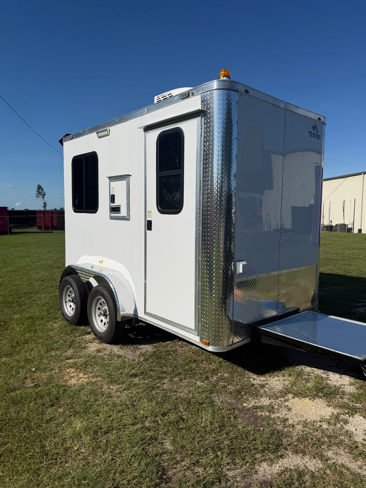 6X10  Fiber Splicing Trailer