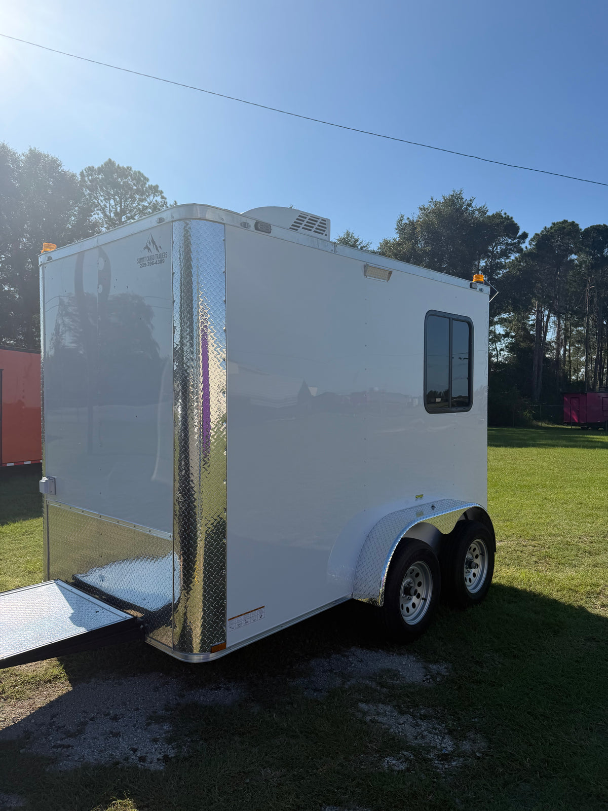6X10  Fiber Splicing Trailer