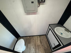 Remolque de oficina blanco de 8.5x18