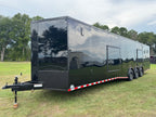 8.5X36 Black Car Hauler Trailer with ETRACK