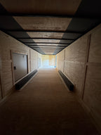 8.5x36TTA5 Black Enclosed Car Hauler Trailer — image 4 of 9