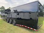 8.5x36TTA5 Black Enclosed Car Hauler Trailer — image 6 of 9