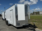 7X14TA White Standard Trailer