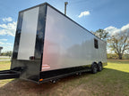8.5X24TA3 Silver Race Ready Trailer