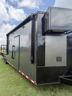 8.5X32TA Charcoal Hybrid Trailer | Living Quarters