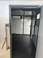 8.5X32TA Charcoal Hybrid Trailer | Living Quarters