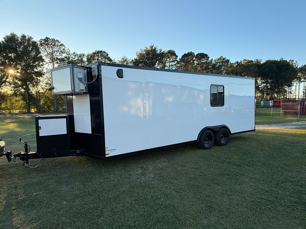 Tráiler de oficina 8.5X22TA blanco