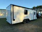 Tráiler de oficina 8.5X22TA blanco