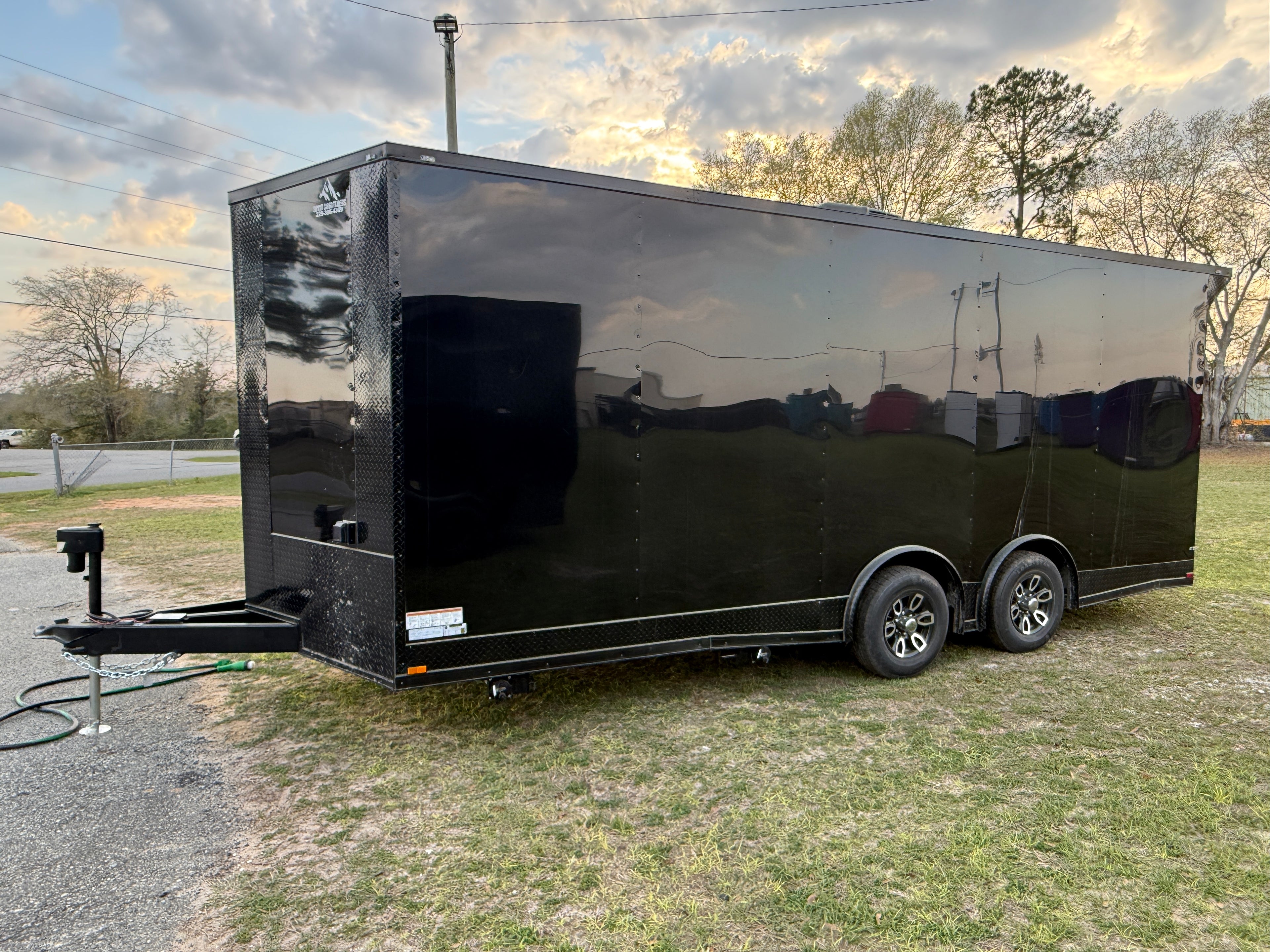 8.5X20TA3 Black Race Ready Trailer