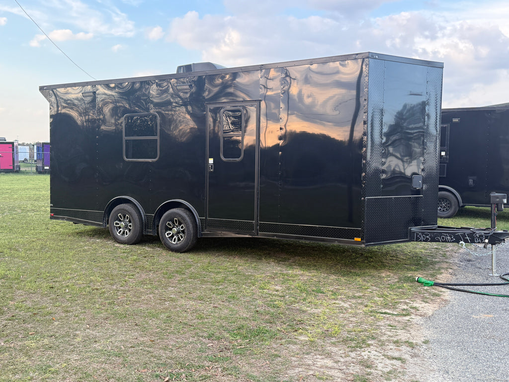 8.5X20TA3 Black Race Ready Trailer