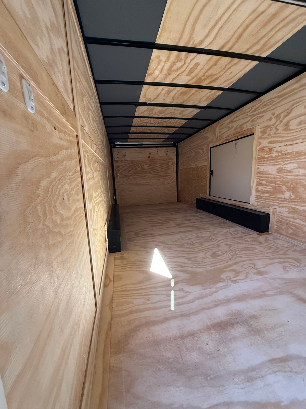 8.5X24TA Black Standard Car Hauler Trailer