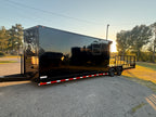 8.5X32 Black Hybrid Trailer | Full Bathroom