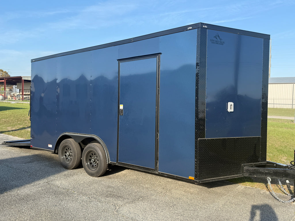 8.5X16TA Indigo Blue RC Trailer