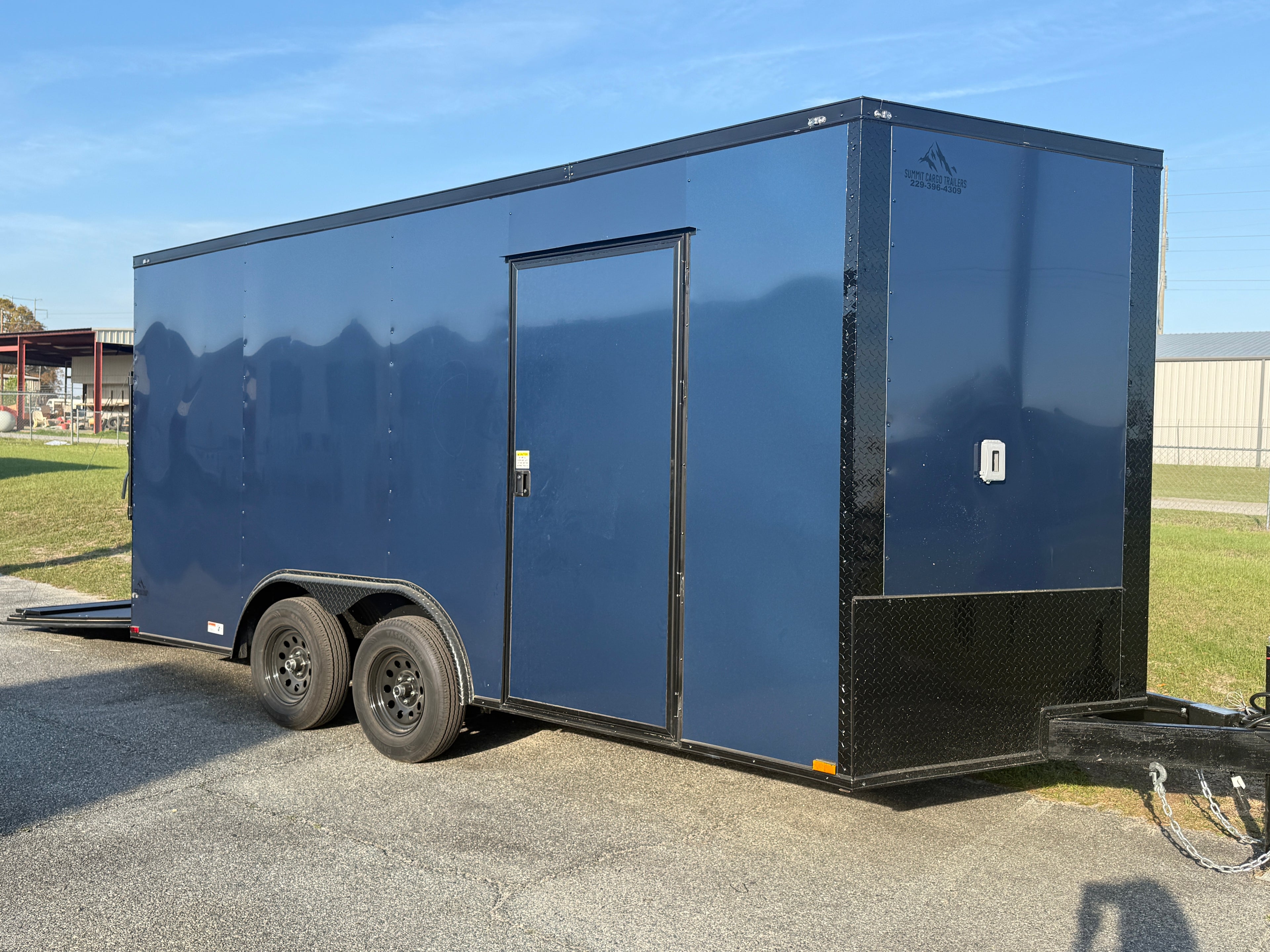 8.5X16TA Indigo Blue RC Trailer