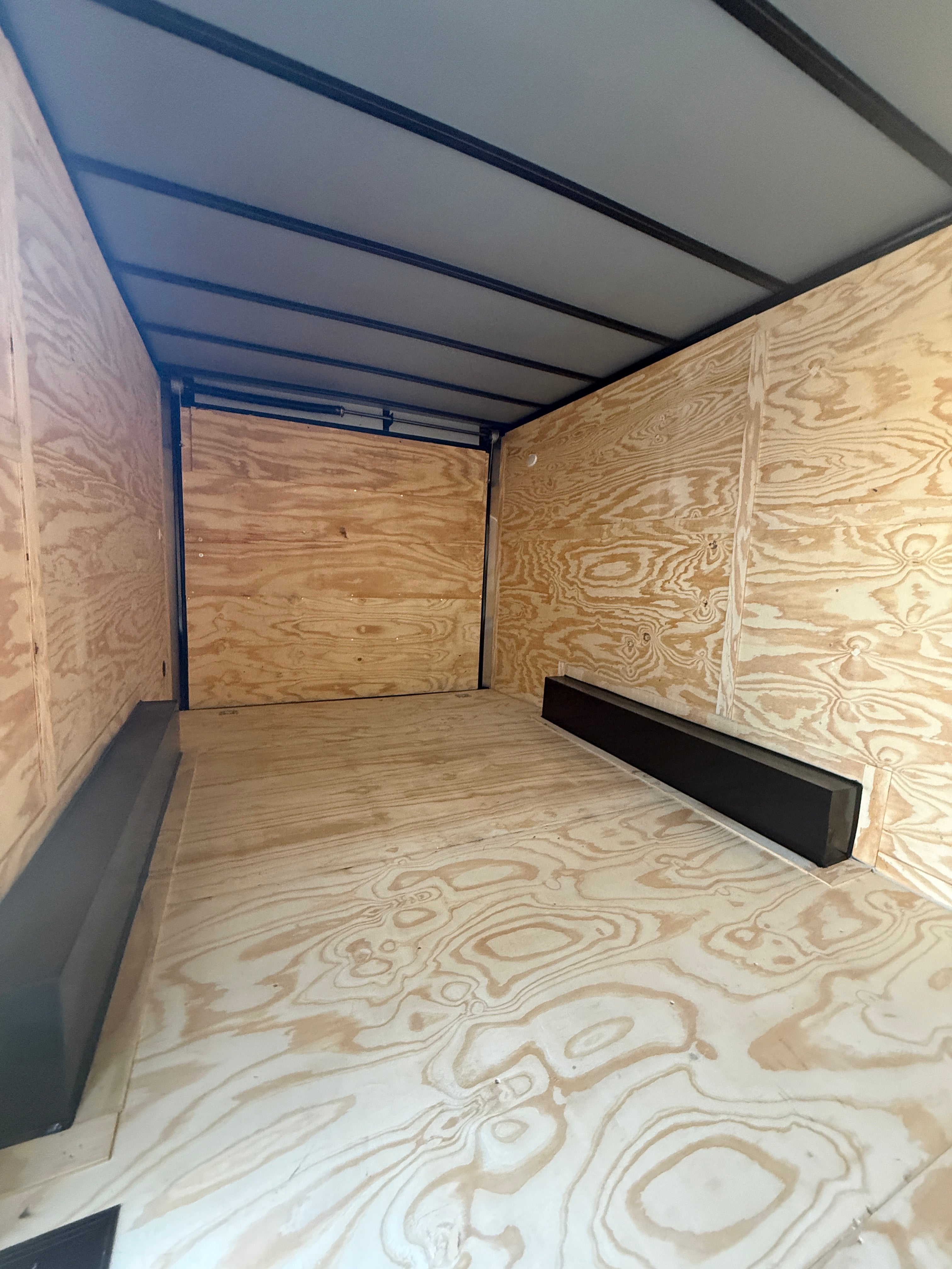 8.5X16TA Silver Car Hauler Trailer