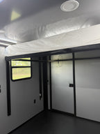 8.5X32TA Charcoal Hybrid Trailer | Living Quarters