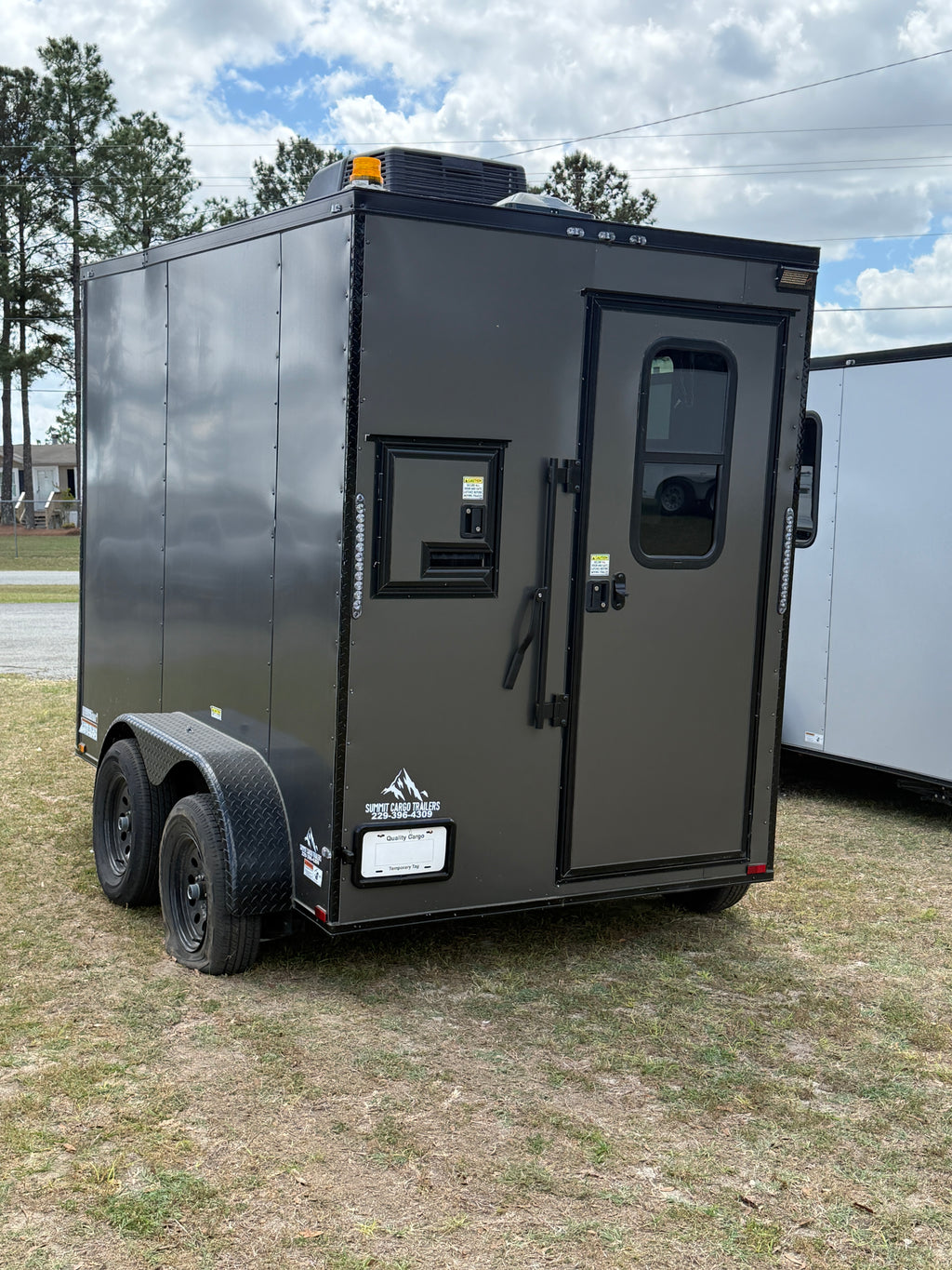 6X10TA Charcoal Splicing Trailer BOP