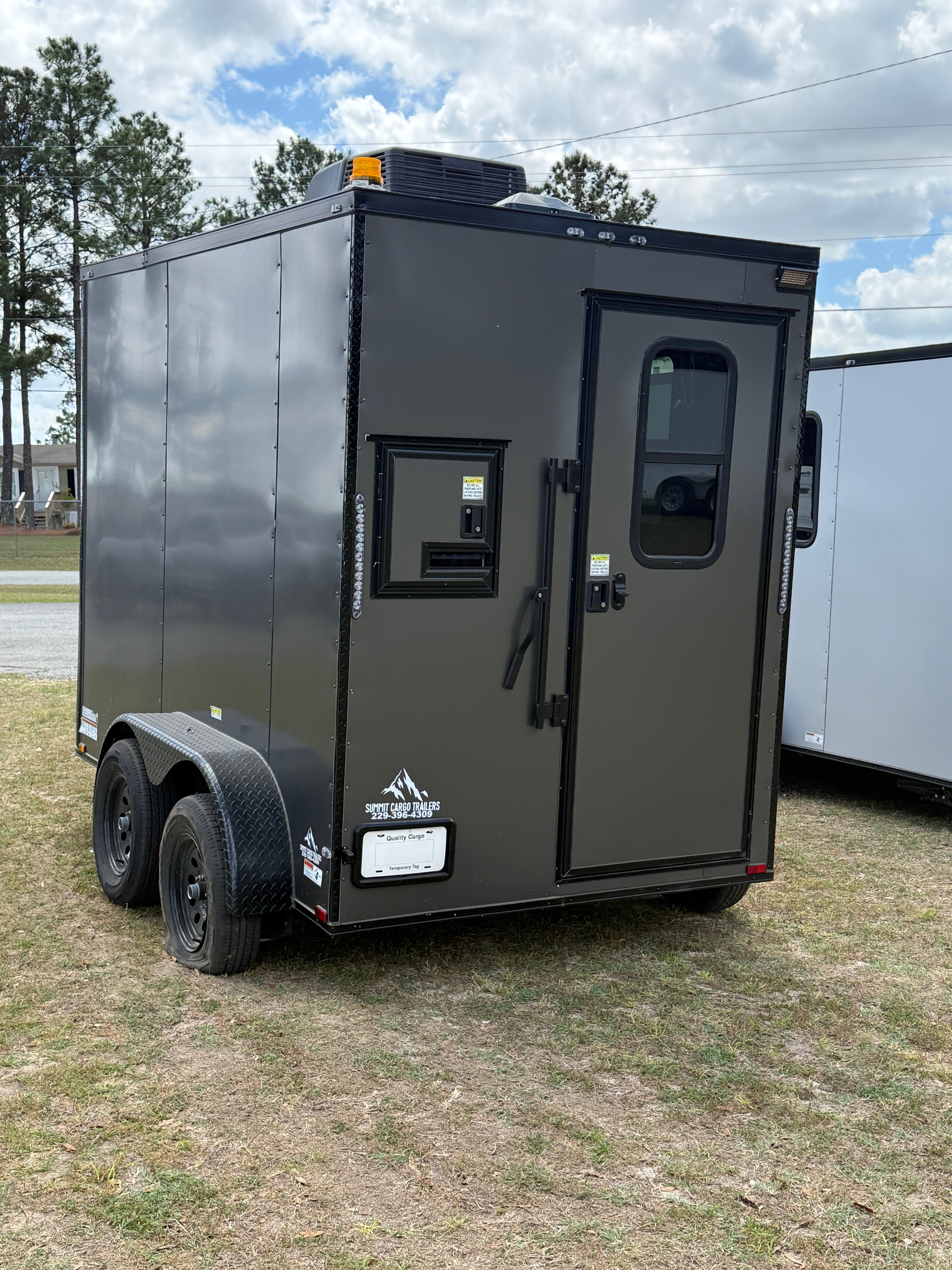 6X10TA Charcoal Splicing Trailer BOP