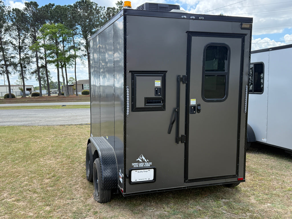 6X10TA Charcoal Splicing Trailer BOP