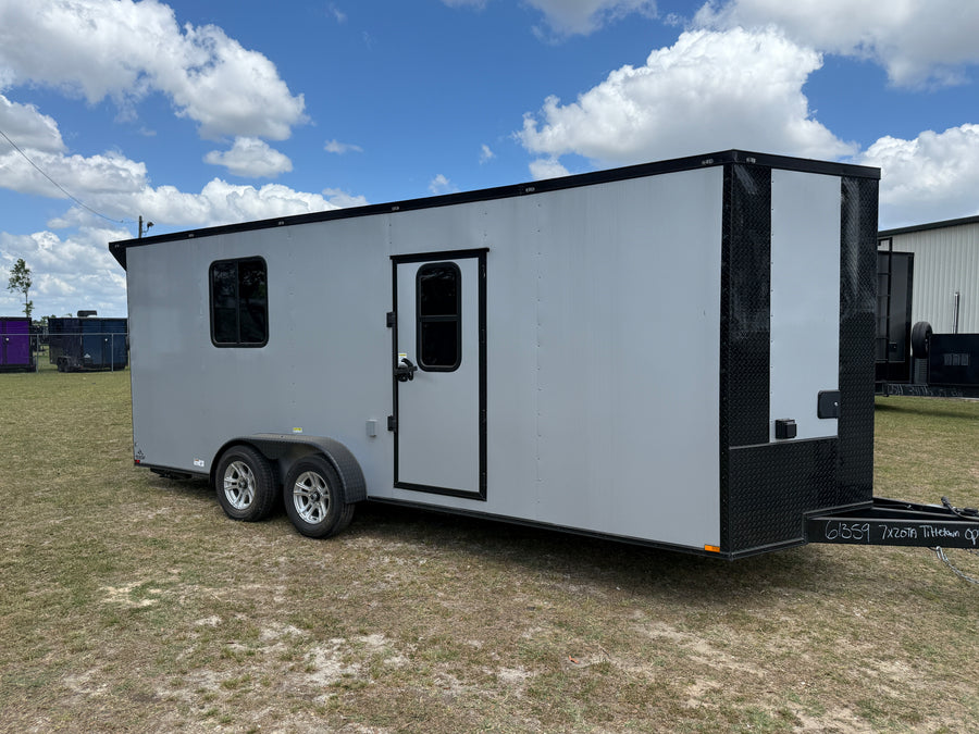 7x20TA Silver Race Ready Trailer — image 1 of 11