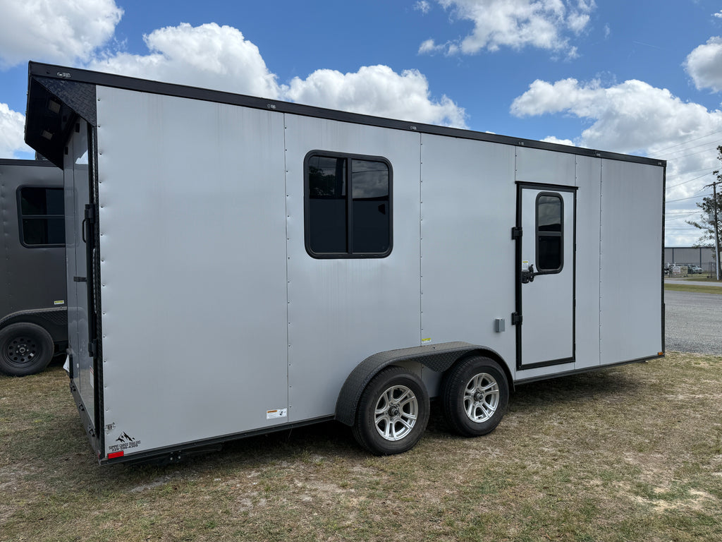 7X20TA Silver Race Ready Trailer