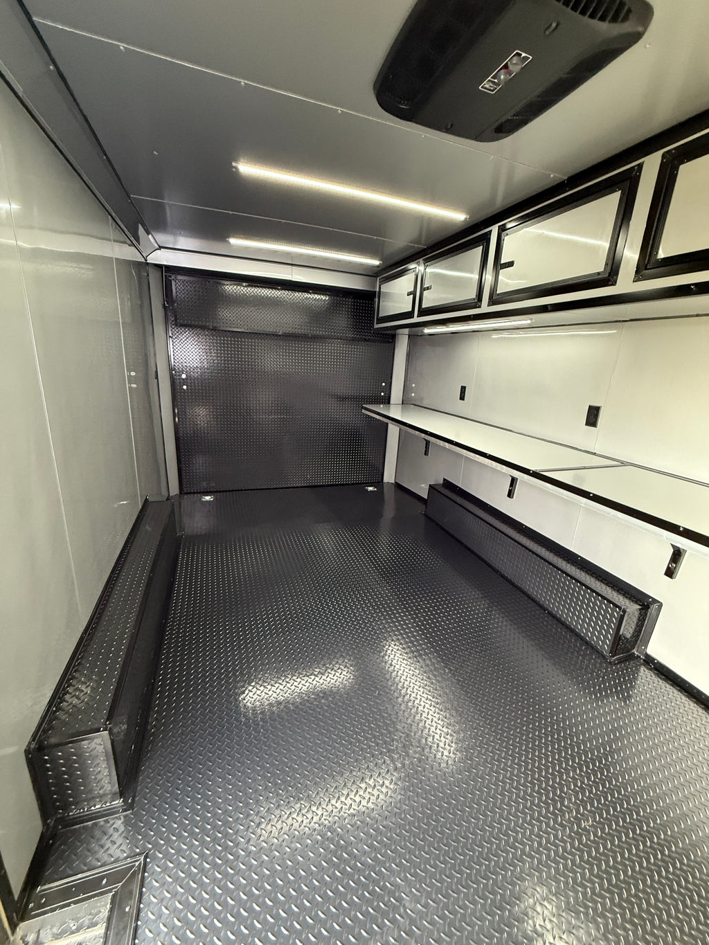 8.5X16TA Red RC Racing Office Trailer