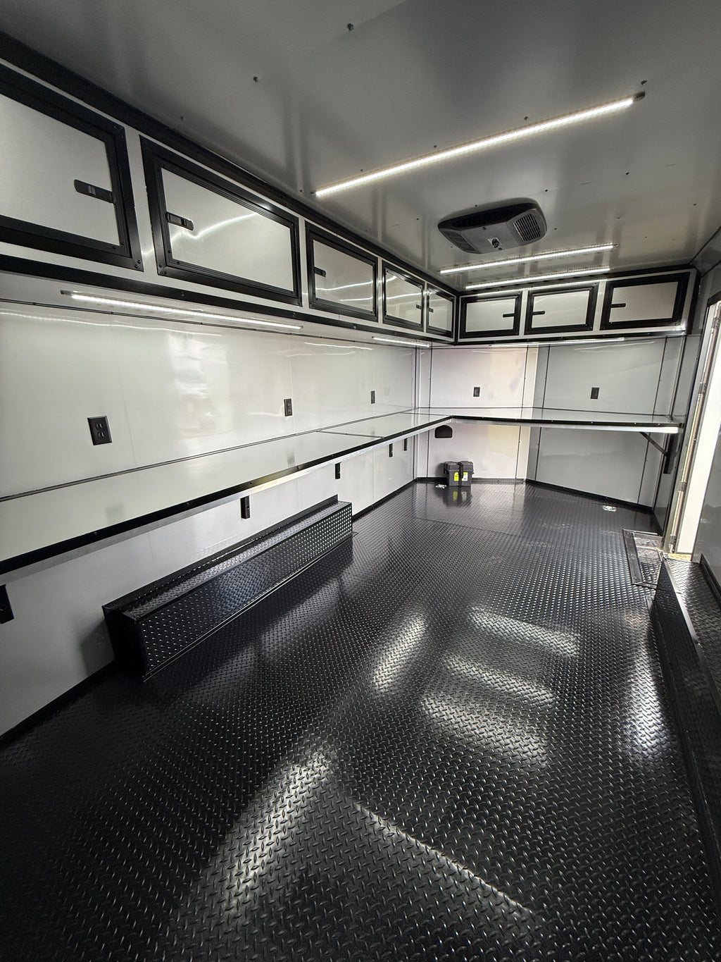 8.5X16TA Red RC Racing Office Trailer