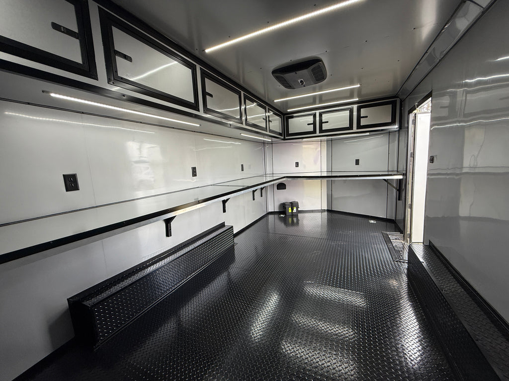 8.5X16TA Red RC Racing Office Trailer