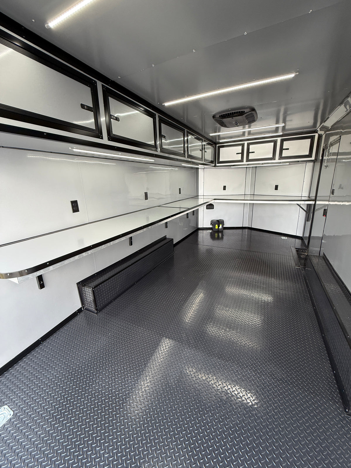 8.5X16TA Red RC Racing Office Trailer