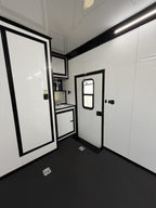 8.5X24TA3 White Race Ready Trailer