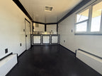 8.5X20TA White Concession Porch Trailer