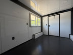 8.5X20TA White Concession Porch Trailer