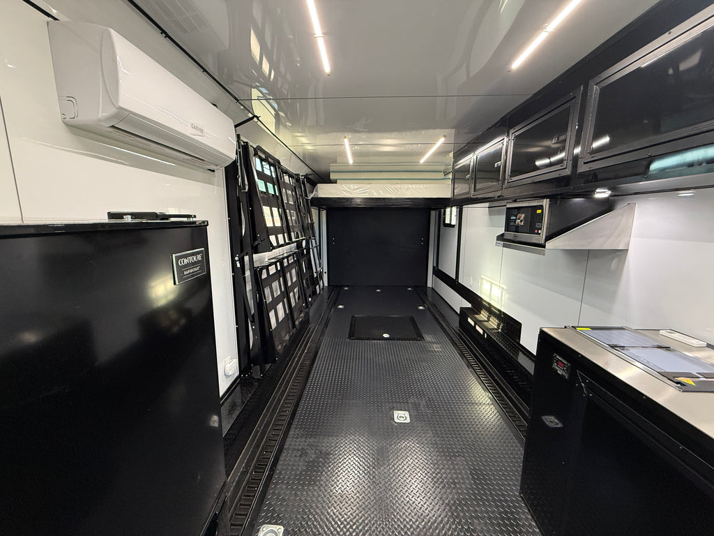 8.5X34TTA White Race Ready Trailer