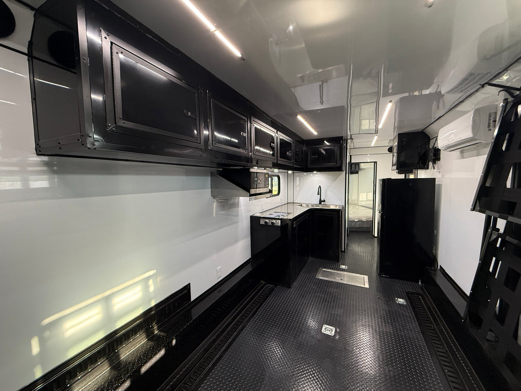 8.5X34TTA White Race Ready Trailer