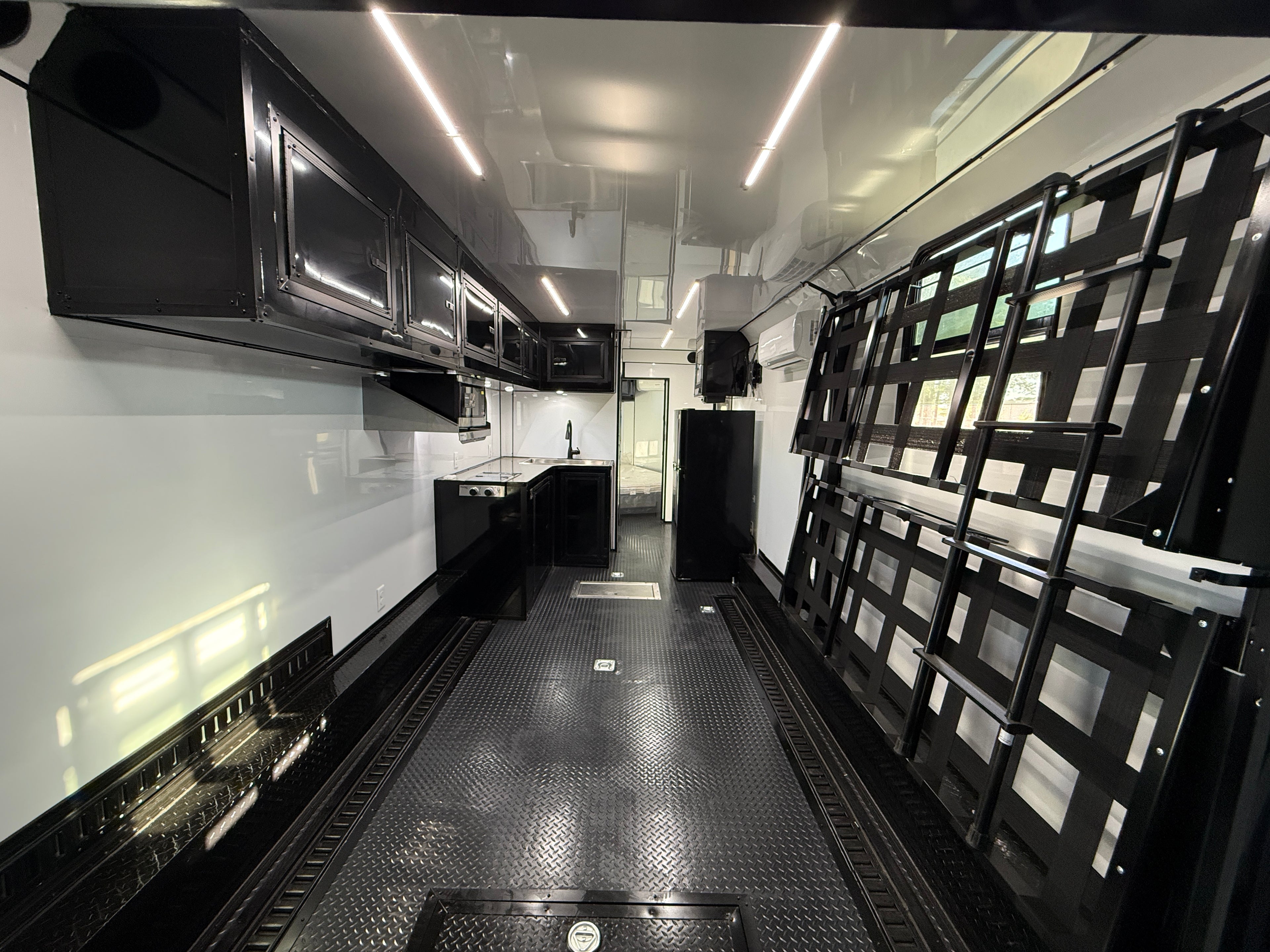 8.5X34TTA White Race Ready Trailer
