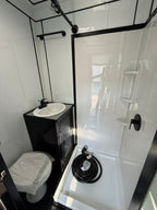 8.5X34TTA White Race Ready Trailer