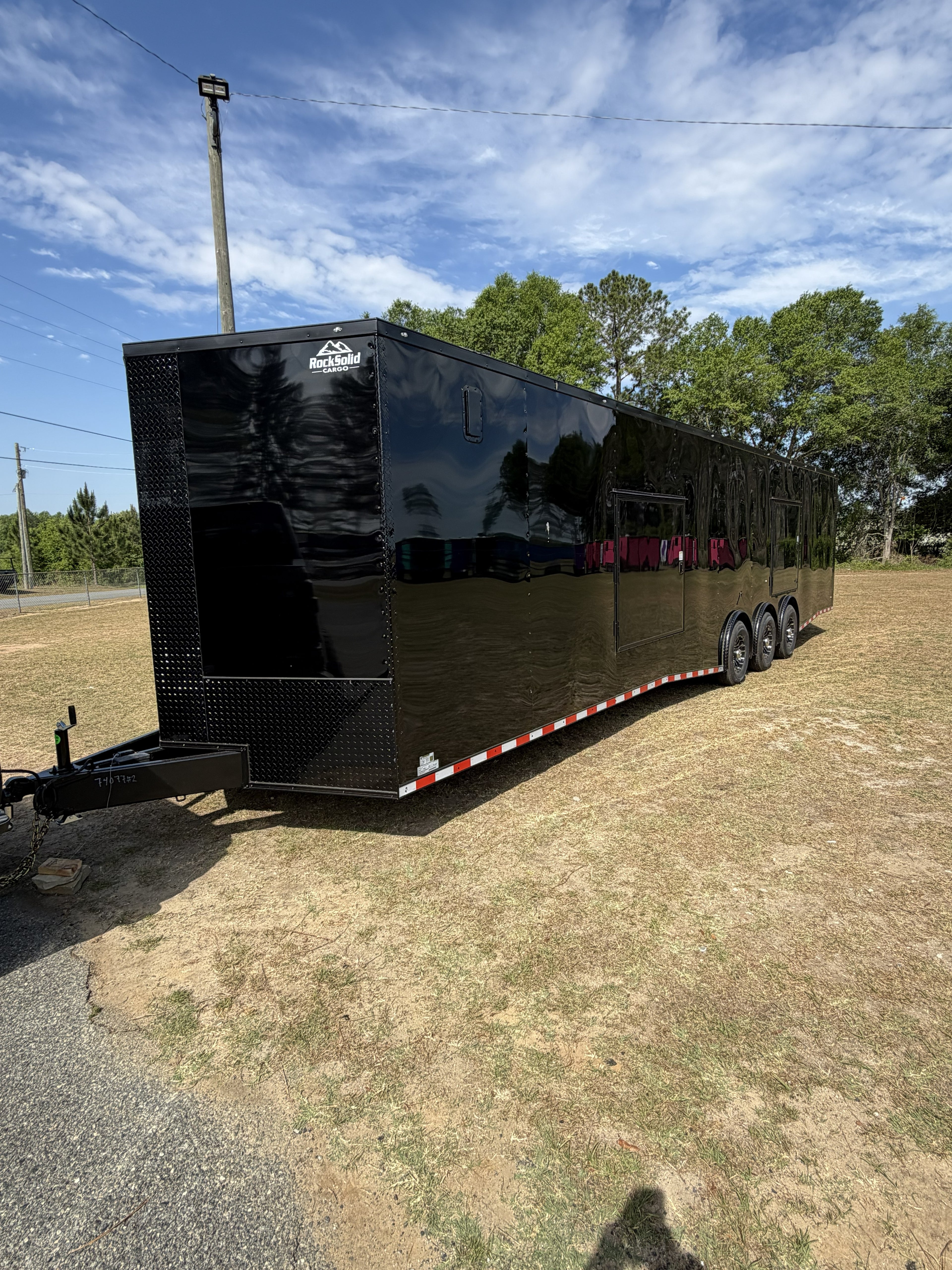 8.5X36TTA5 Black Car Hauler Trailer