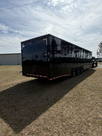 8.5X36TTA5 Black Car Hauler Trailer