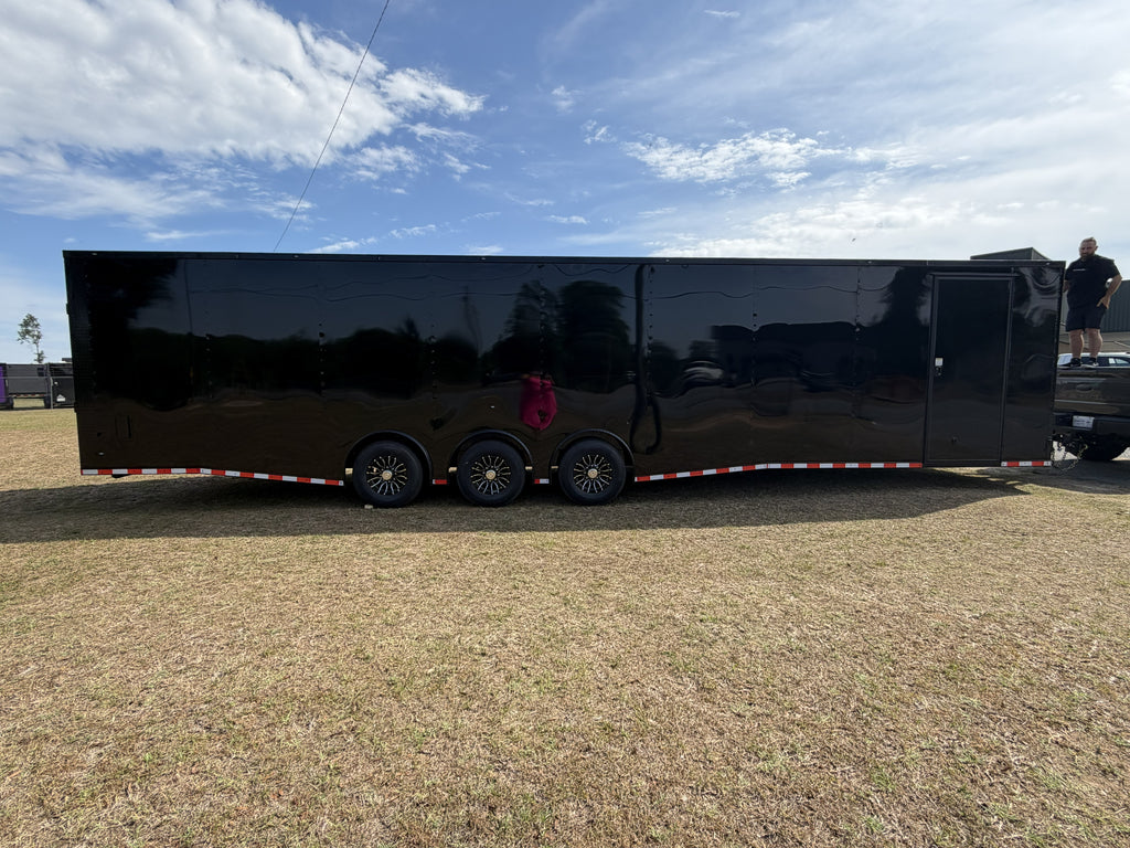 8.5X36TTA5 Black Car Hauler Trailer