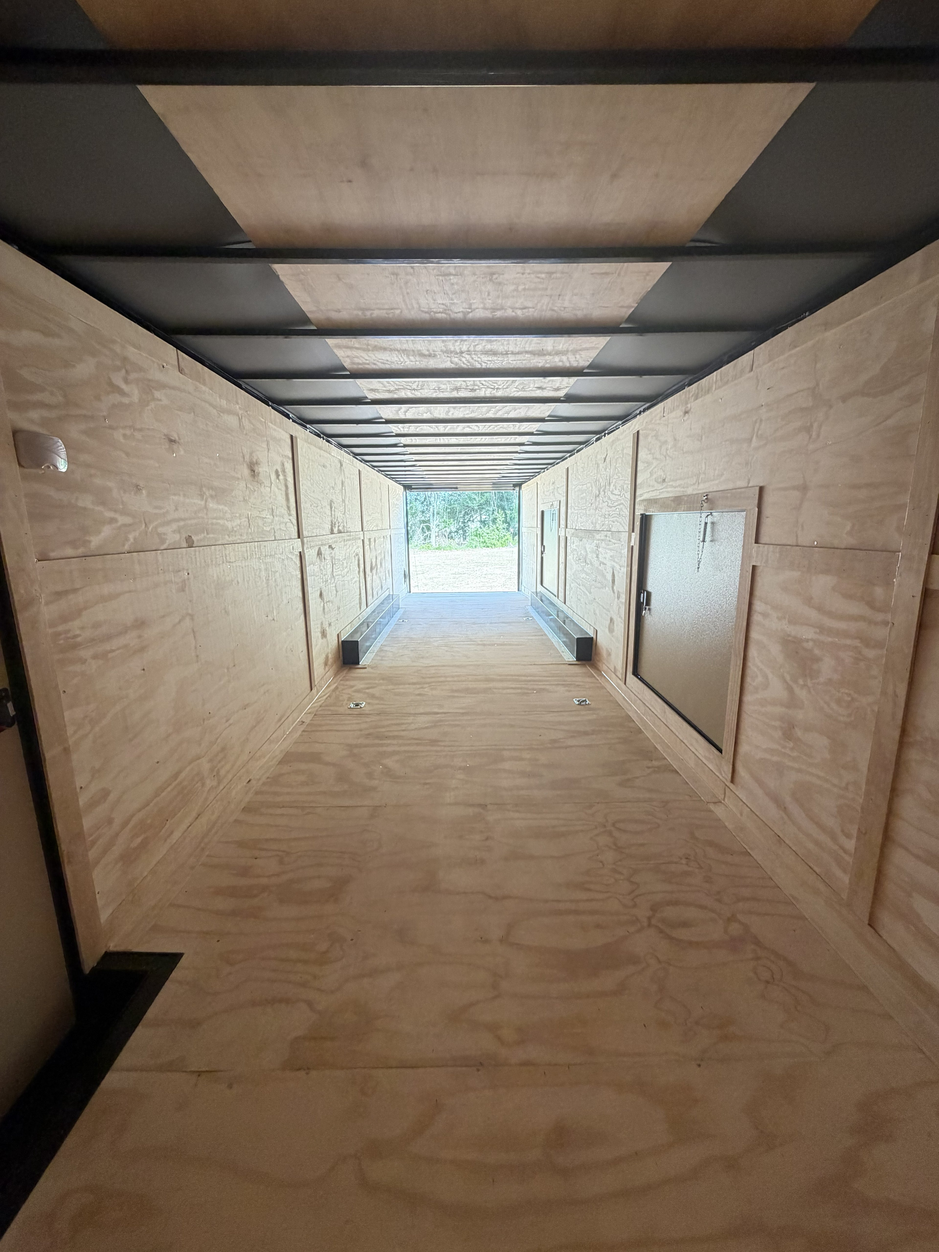 8.5X36TTA5 Black Car Hauler Trailer