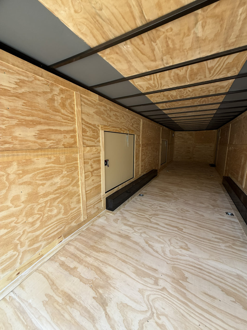 8.5X36TTA5 Black Car Hauler Trailer