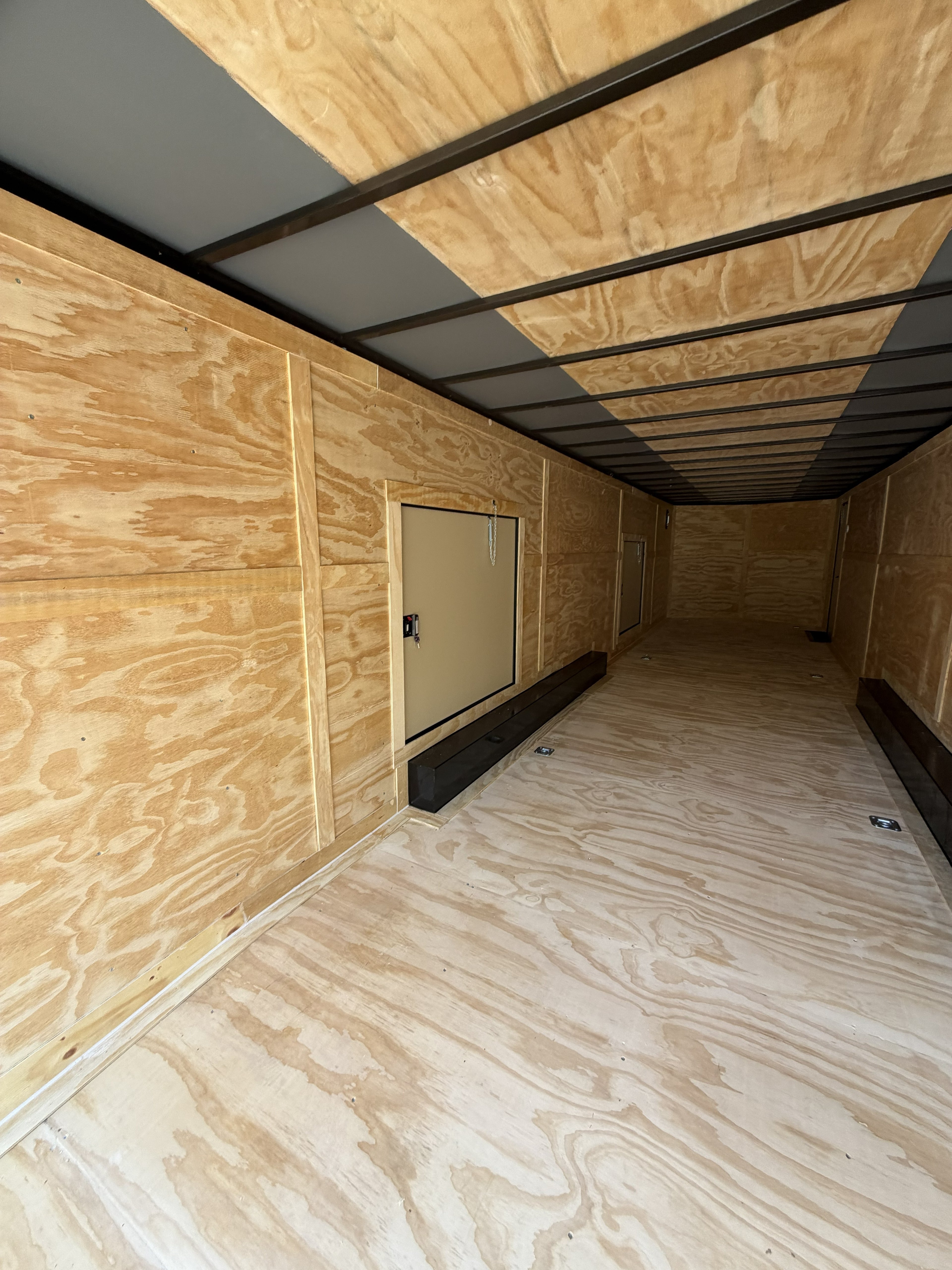 8.5X36TTA5 Black Car Hauler Trailer
