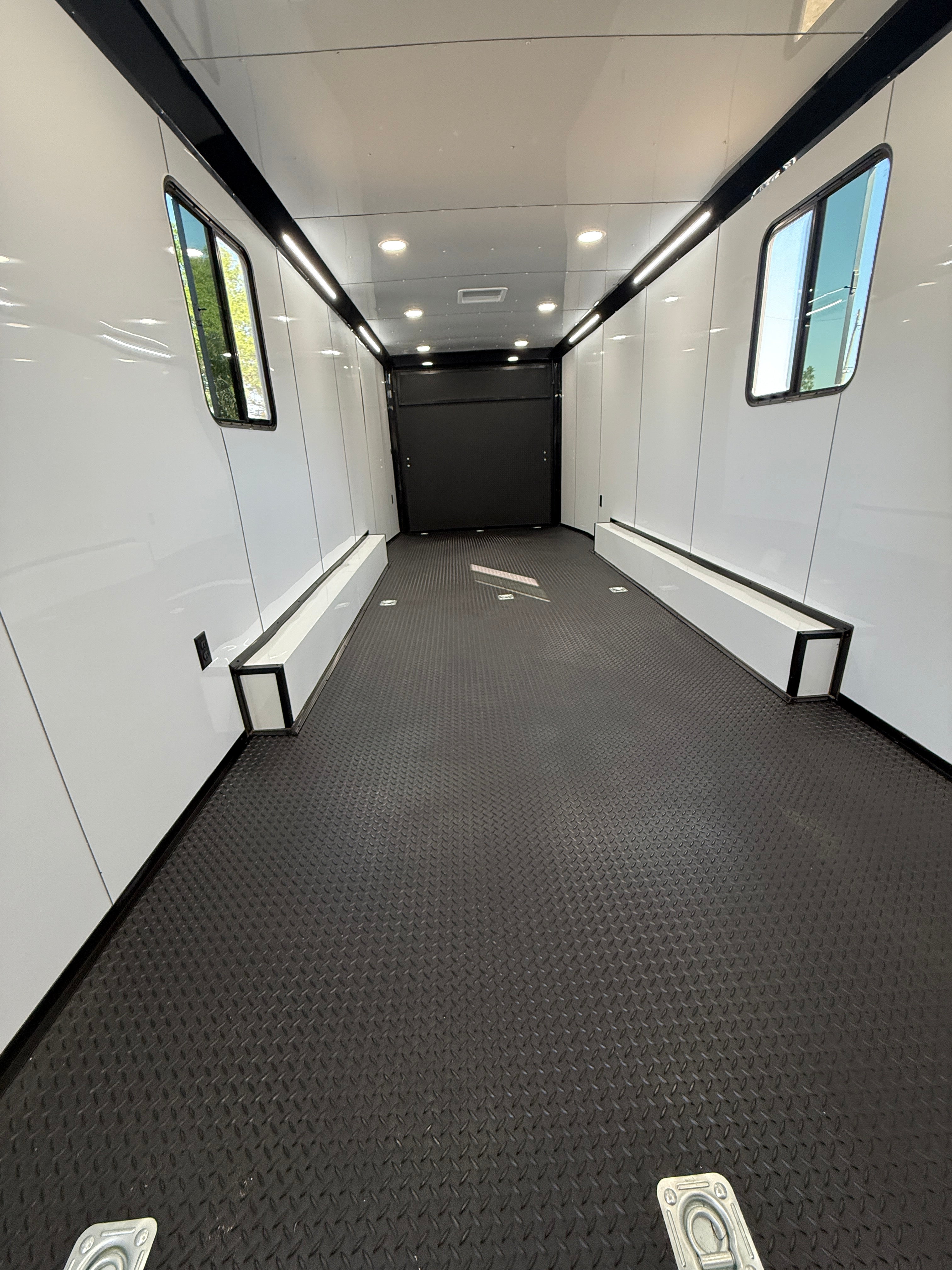 8.5X36TTA3 Black Race Ready Trailer