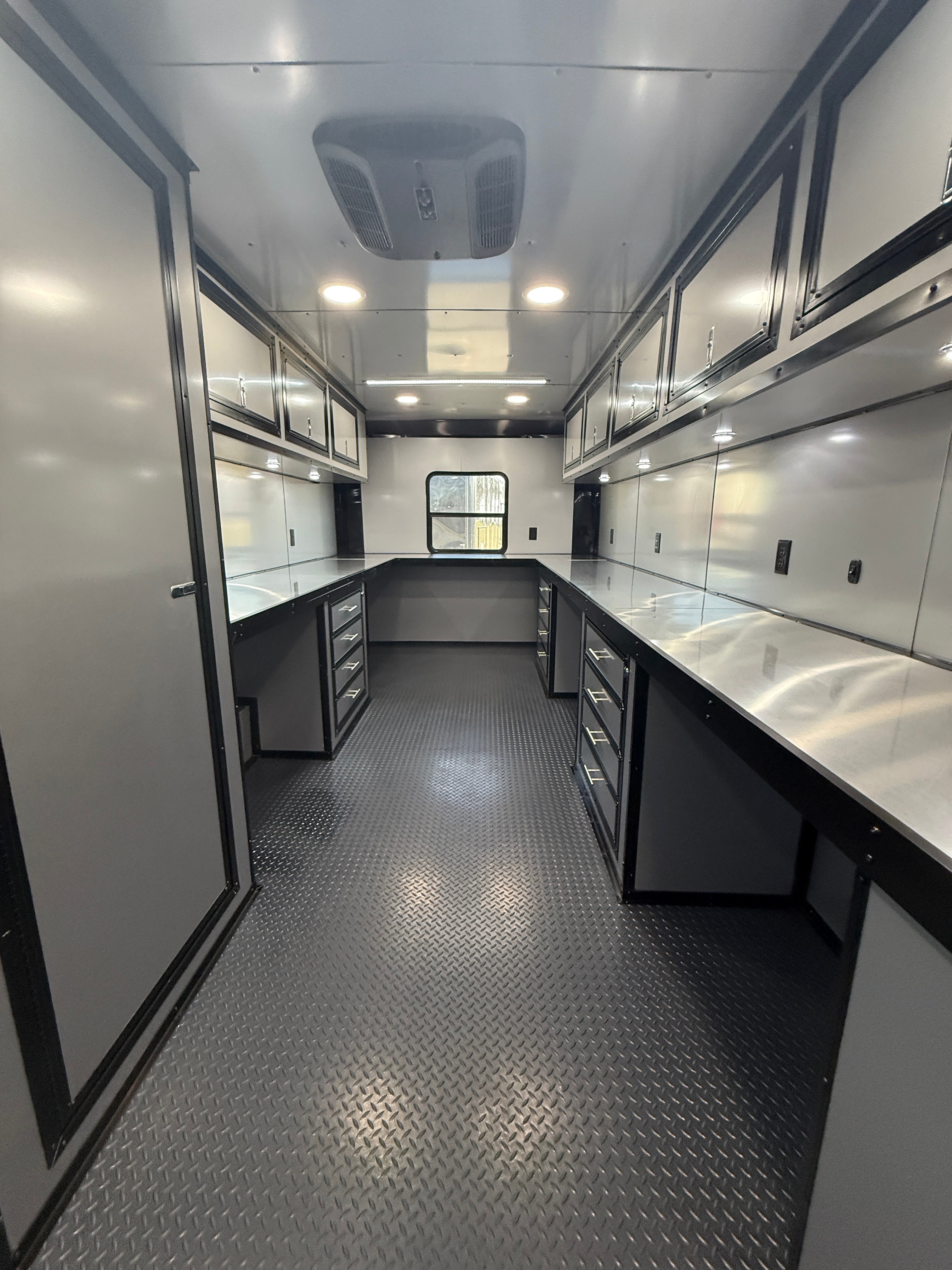 8.5X20TA Silver Office Trailer