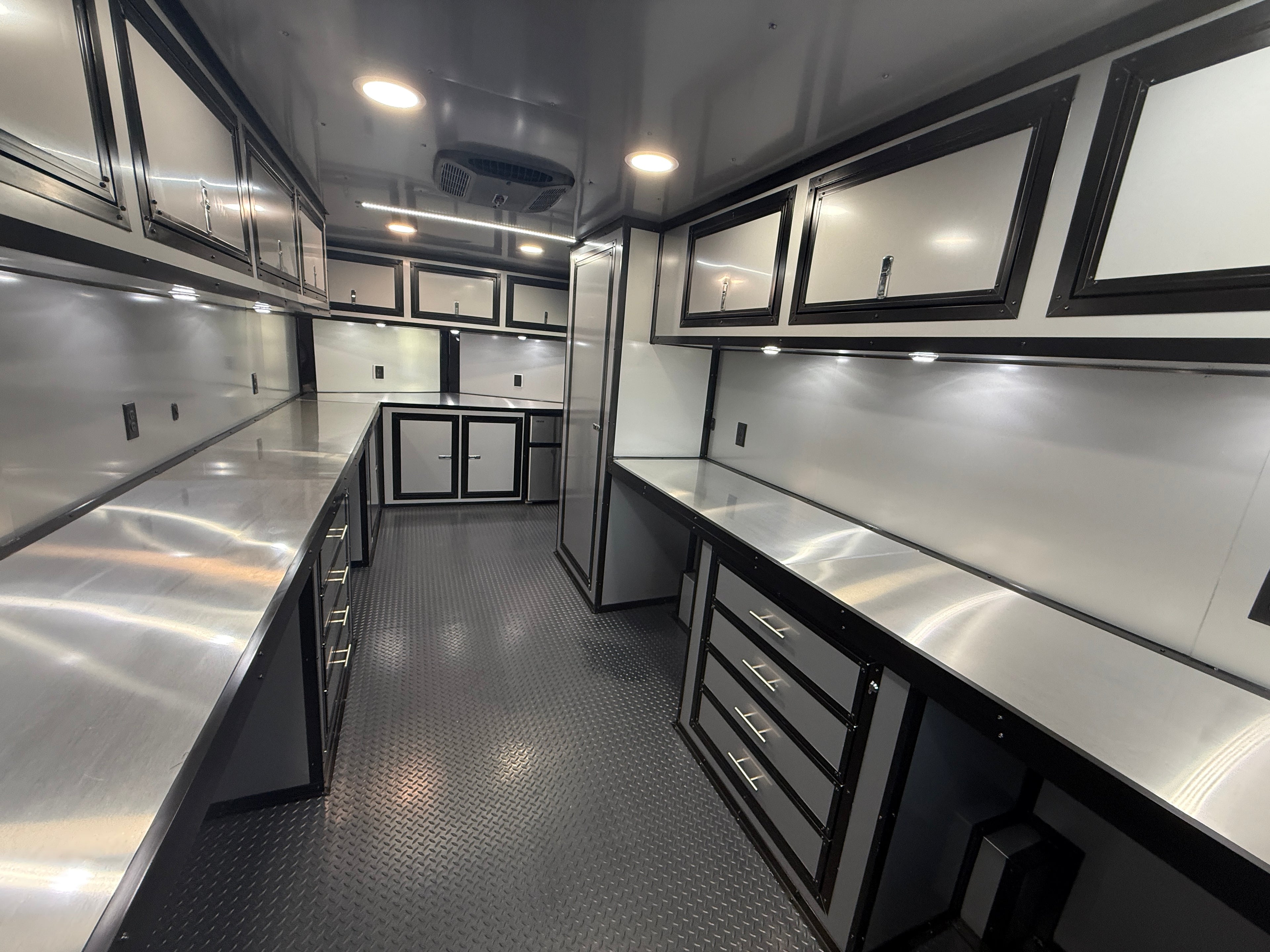 8.5X20TA Silver Office Trailer