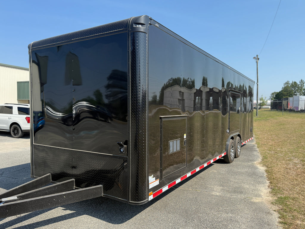 8.5X28 Black Race Ready Trailer