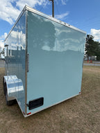 7X14TA Polar Blue Concession Trailer