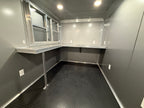 7X14TA Polar Blue Concession Trailer